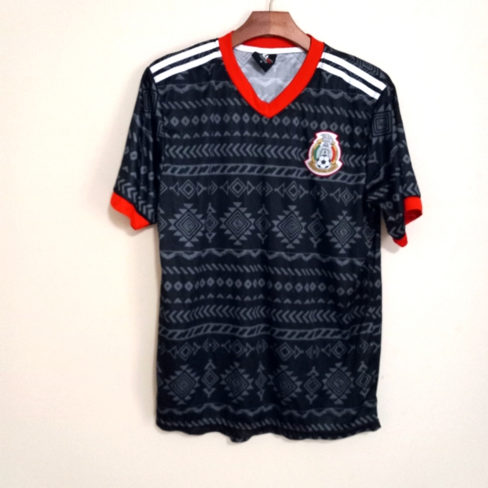 Lada M Mexicana de Futbol Jersey Mexico Soccer Shirt Pasion Orgullo